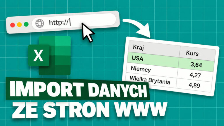 Pobieranie danych ze strony internetowej do Excela - Power Query i API