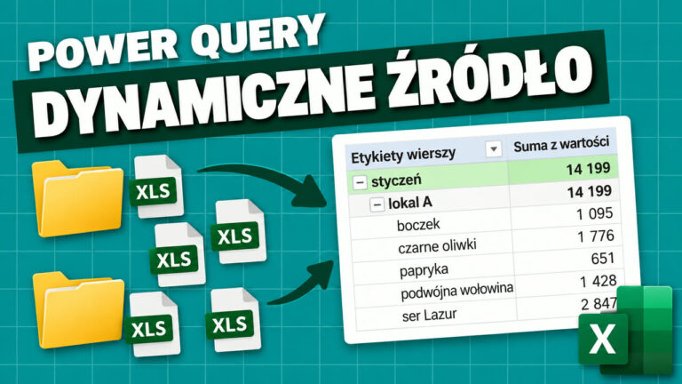 Power Query dynamiczne źródło danych - zmiana źródła z listy