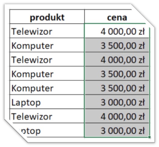 funkcja jeżeli excel