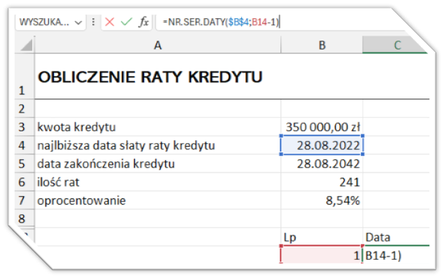 kalkulator kredytowy excel