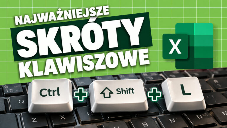 Skróty klawiszowe w Excelu - edycja i wpisywanie danych