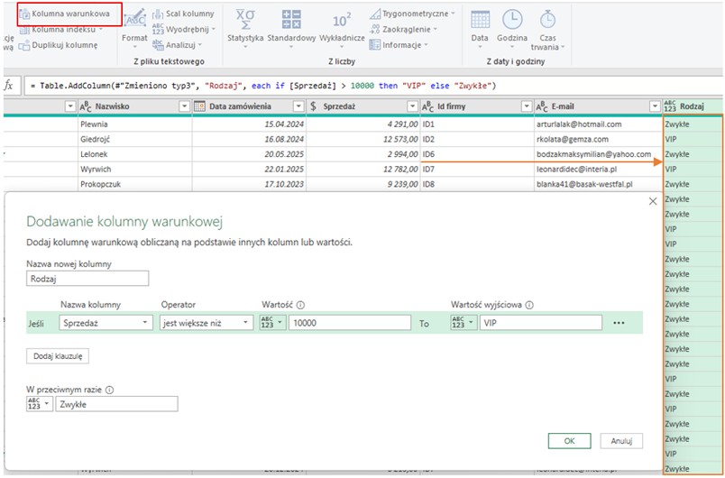 power query w excelu