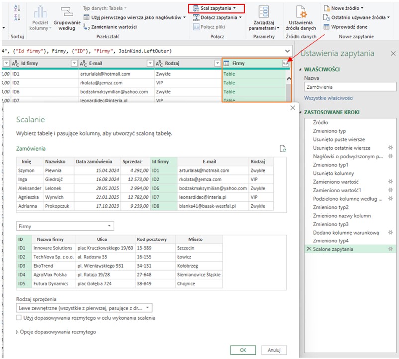 power query w excelu