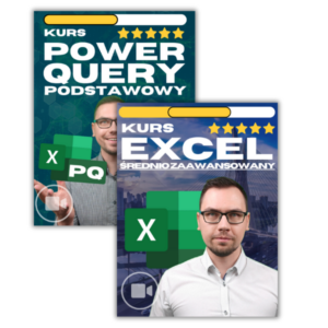 Excel średniozaawansowany i Power Query podstawowy