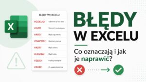 błędy w Excelu